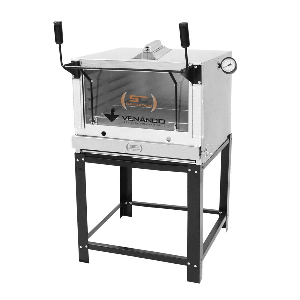 Forno De Lastro a Gás Refratário Infravermelho Inox FIRIV80 - Venâncio 15573