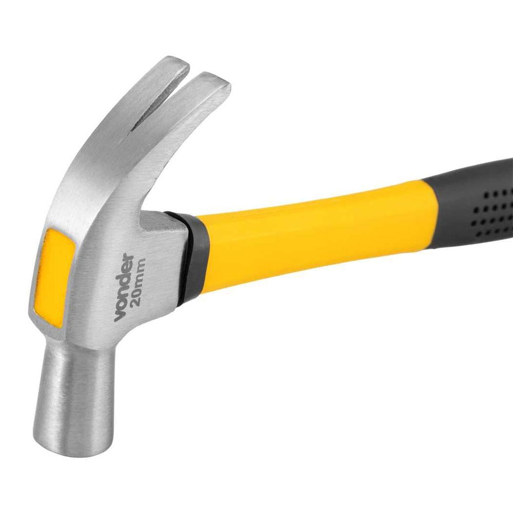 Martelo Unha Profissional 20mm Com Cabo de Fibra - Vonder 3589020000