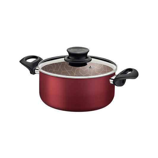 Caçarola Paris Alumínio Antiaderente Vermelho 20cm 2,9l Patv2 - Tramontina 20520720