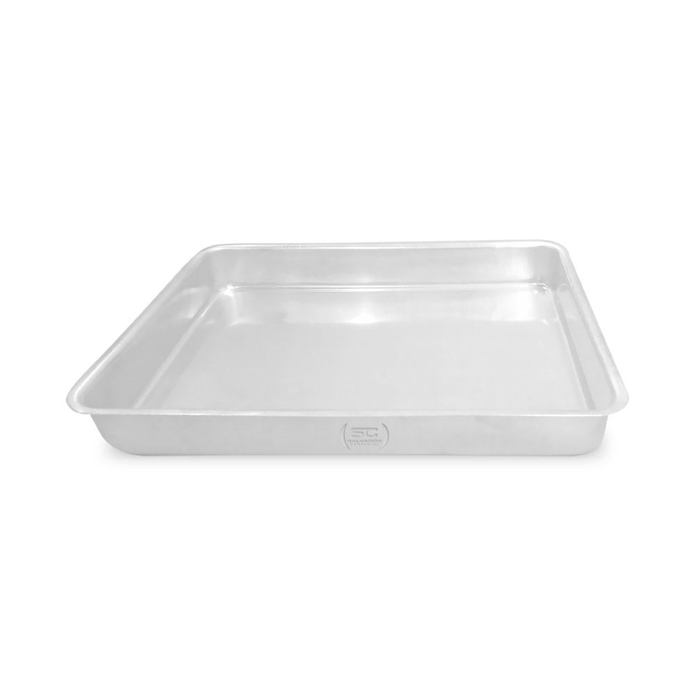 Assadeira Retangular 5,2l Com Grelha para Carnes Doméstica 39x27x5 4480 - Alumínio Abc