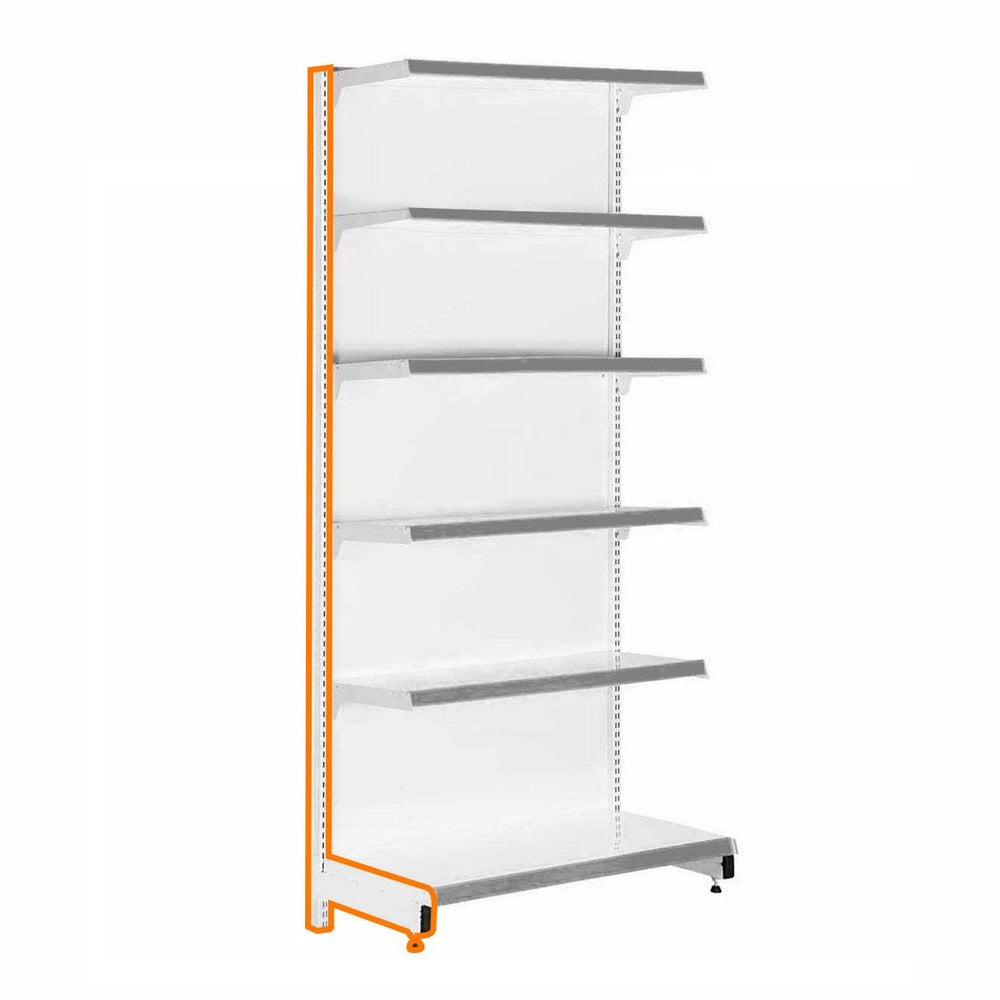 Pé Coluna Para Gôndolas 2,00m New Plus Base 40cm - SA Gôndolas