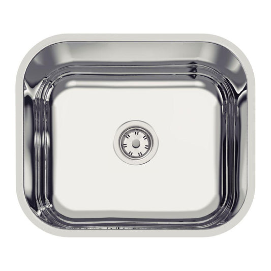 Cuba de Encaixe Para Embutir Lavínia 17l em Aço Inox Alto Polido 40x34 - Tramontina 94081507