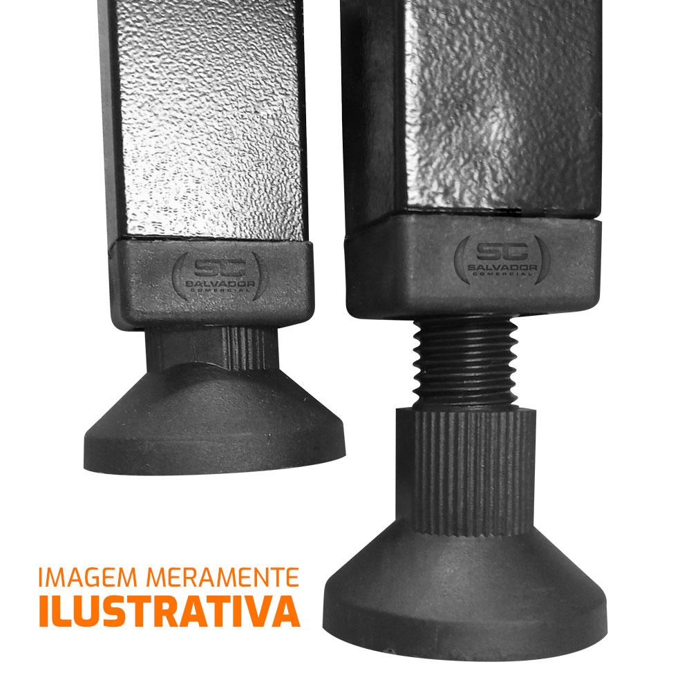 Cavalete Bancada de Apoio Linha Prime Industrial em Aço Inox Pce150 150cm - Venâncio 33710