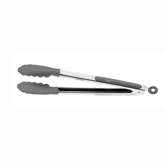 Pegador Térmico Multiuso Para Cozinha Moldê em Silicone Cinza e Aço Inox 35 cm - Tramontina 25817161