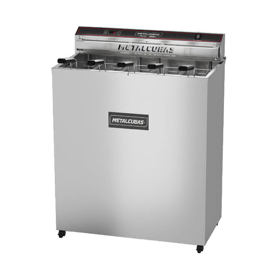 Fritador Água e Óleo Elétrico 45 Litros de Pedestal 1000w FAO 45 220v - Metalcubas 27090