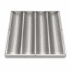 Forno Turbo Elétrico Prp-004 Digital Vermelho 220v Progás + Mesa Inox Imeca + 4 Assadeiras Onduladas