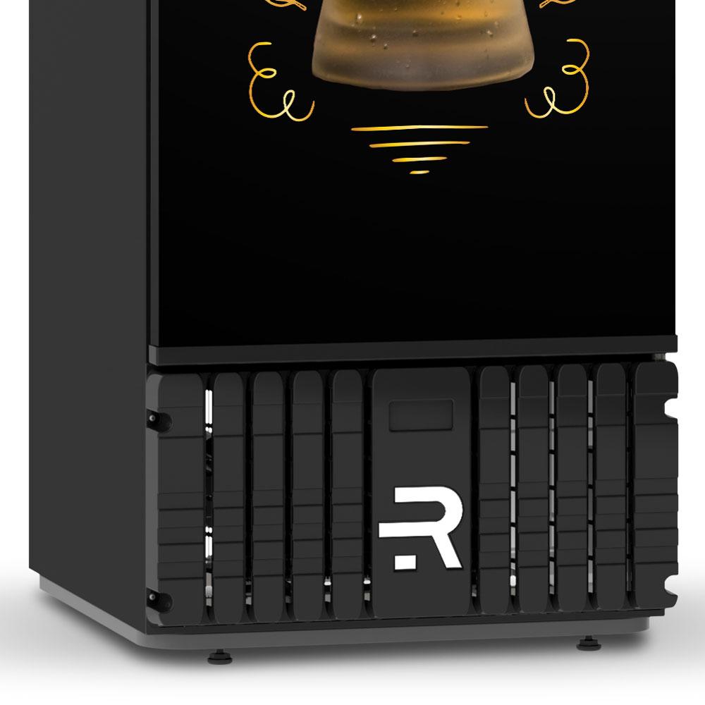 Visa Cooler Cervejeiro Porta Sólida Adesivada -7,5 a 2 ºc 570l Vcce570psa 220v - Refrimate