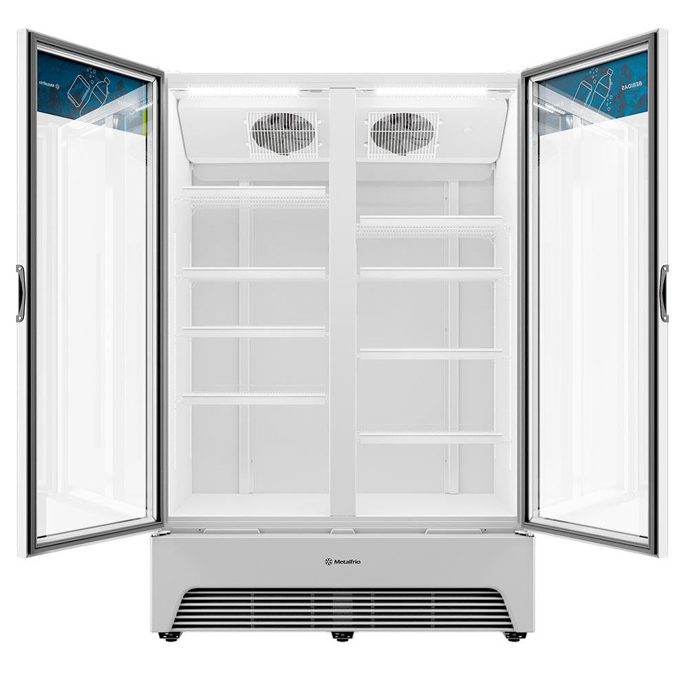Refrigerador Visa Expositor Branco 1164/1257 Litros 2 Portas De Vidro VBM3AL 220V - Metalfrio