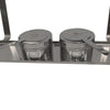 Rechaud Retangular Duas Cubas Gn em Aço Inox PR-111 - Progás