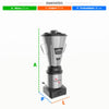 Liquidificador Industrial Monobloco Inox 6l Baixa Rotação 0,5cv L6 Bivolt - Skymsen 70981.6