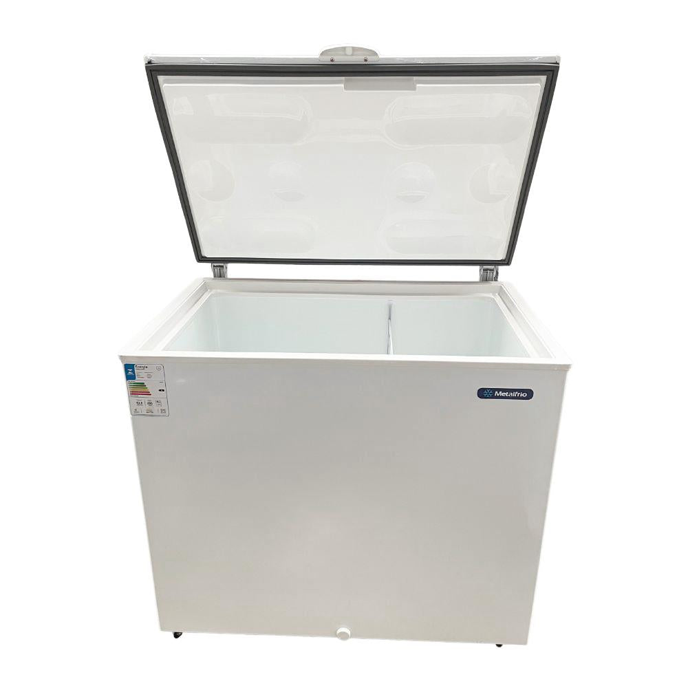SEMINOVO - Freezer Refrigerador /Congelador Horizontal Dupla Ação 293l Da302  Bivolt (com Transformador) - Metalfrio