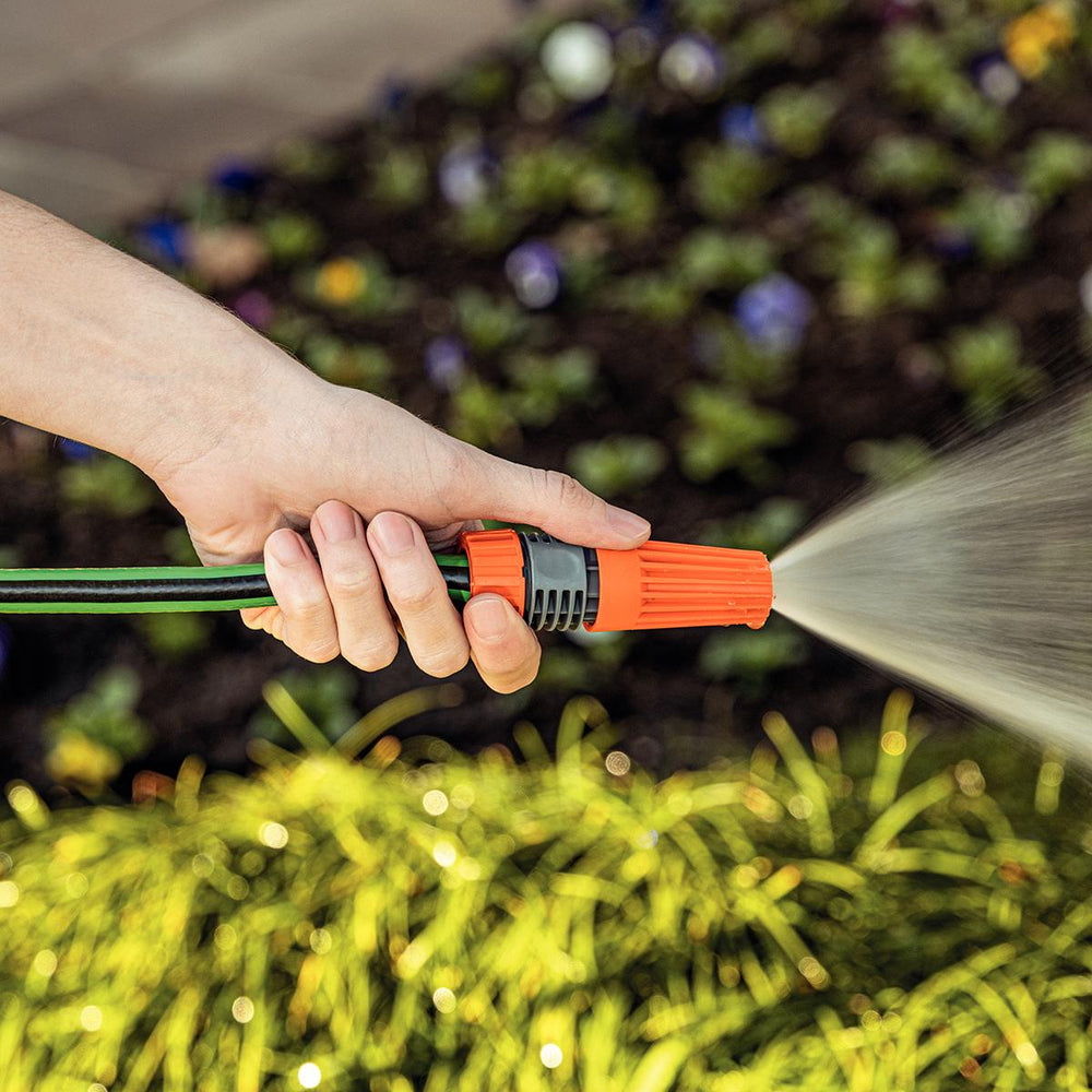 Mangueira Flex Verde Pvc 4 Camadas 15m Engate Rosqueado, Esguicho - Tramontina 79167150