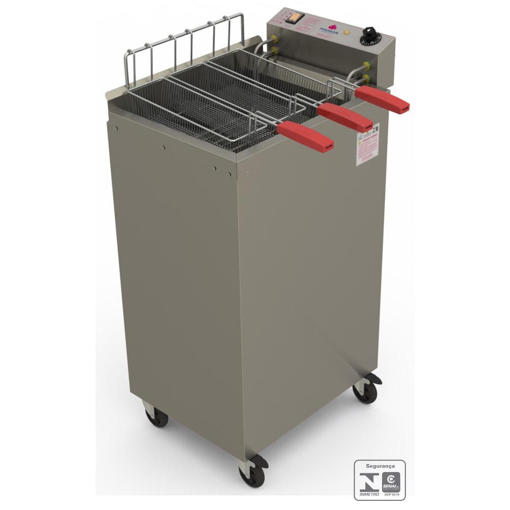Fritadeira Industrial Elétrica Água e Óleo 22L PR-2008E 220V - Progás