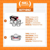 Kit - Conjunto de Panealas Inox 6 Pcs Solar + Panela Inox Fundo Triplo Solar 4,7l - Tramontin