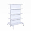 Gôndola Prateleira New Plus 1,70 Central Inicial GCI - SA Gôndolas Porta Etiquetas Branco