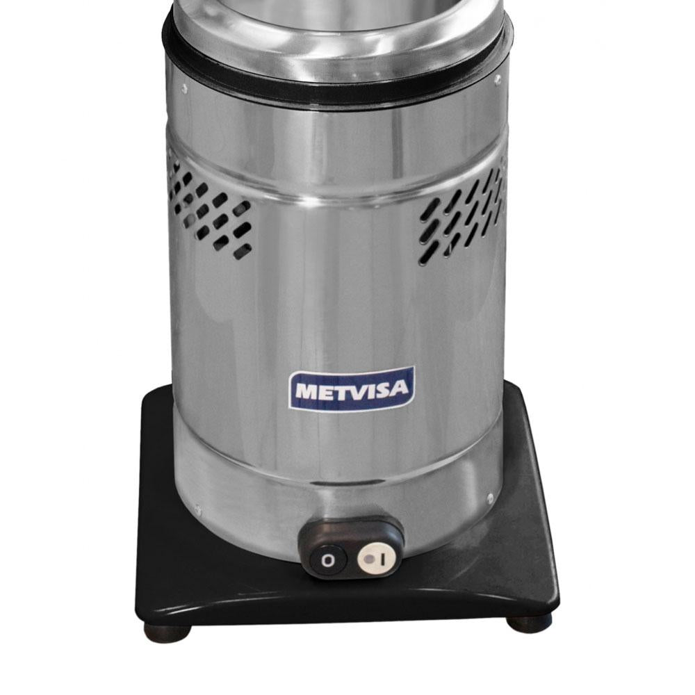 Liquidificador De Baixa Rotação Industrial Inox 4 Litros 1/2 CV 3500RPM LQL.4 127V - Metvisa