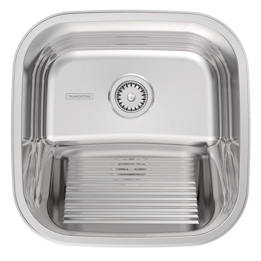 Tanque de Encaixe Para Embutir Hera 25l em Aço Inox Polido 40x40 - Tramontina 94403407