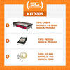 Kit - Chapa Lanche Bifeteira a Gás PR-1000G + Prensa Pão + Kit Gás - Progás