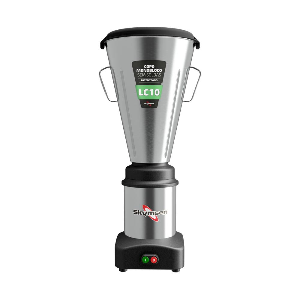 Liquidificador De Baixa Rotação Comercial Inox 10 Litros Monobloco 1/2 CV 4500RPM LC10 220V - Skymsen 565903