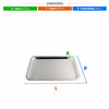 Bandeja Retangular Profissional Para Servir Buena em Aço Inox Fosco 49x33cm - Tramontina 61712481