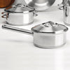 Panela em Aço Inox Linha Solar Fundo Triplo 16 cm Ø 1,4L PIT7 - Tramontina 62501160