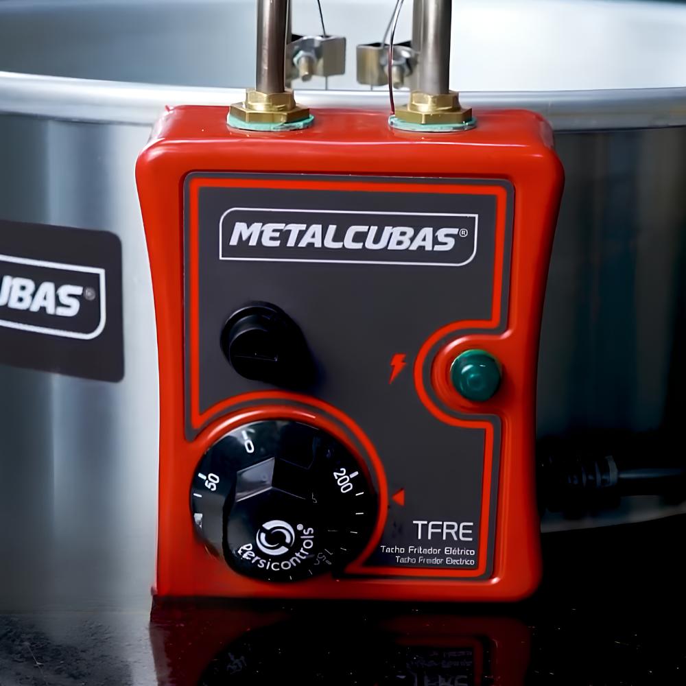 Tacho Fritador Elétrico a Óleo 5 Litros Comercial 3800w TRFE 5 220v - Metalcubas 14567