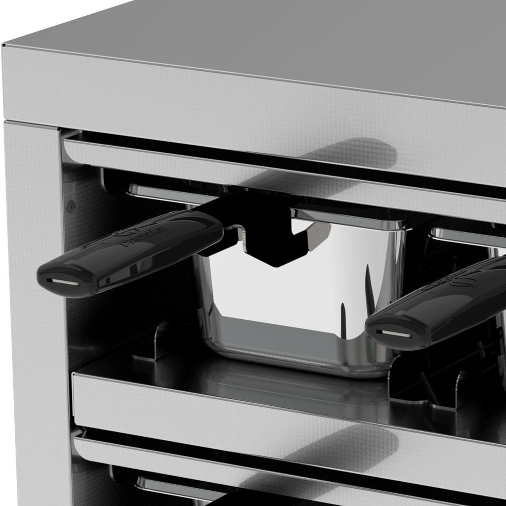 Conservador De Proteínas Profissional Digital Até 80ºC 4 Cubas 800W PRCPROT-04 220V - Progás P46374