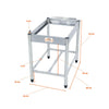 Cavalete de Apoio Inox Chapa Char Broiler Americana Cg45 Cgg45 Mod Cecgp45 - Venâncio