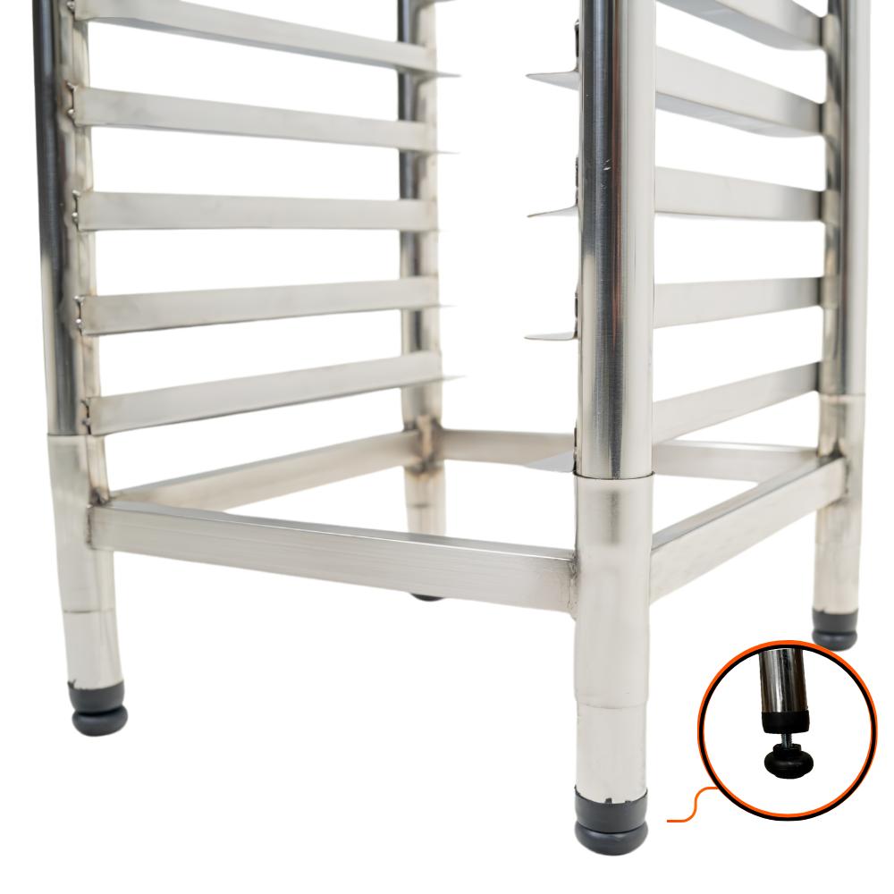 Bancada Mesa 60x60cm 8 Níveis 35x35 Total Inox 430 Para Prp-004 - Imeca 7595