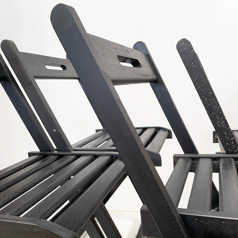 SEMINOVO - Conjunto 4 Cadeiras Dobráveis Las Vegas Preta - Disamoves