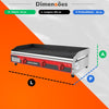 Chapa Lanche Bifeteira a Gás 100 cm Profissional CBG 1000 Pro - Metalcubas 10348