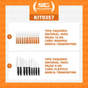 Kit - Jogo de Churrasco Inox 12 Peças Dynamic + 1 Conjunto Facas 9pç - Tramontina