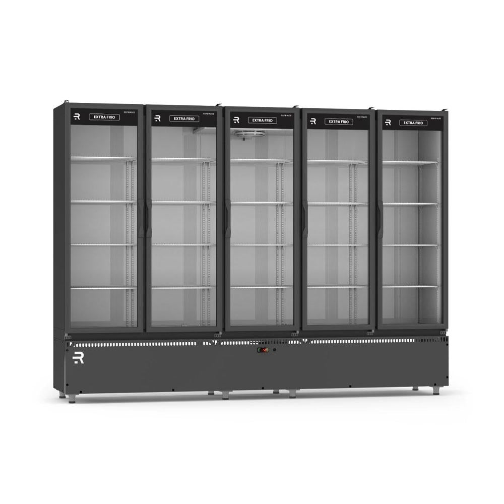 Autosserviço Vanguard Extra Frio Refrigerador 5 Portas Preto -5ºC ASVEF5PVPB 220V - Refrimate