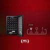 Adega 34 Garrafas Climatizada Painel Touch EAC34G 220V com Abridor Elétrico Vermelho EOS