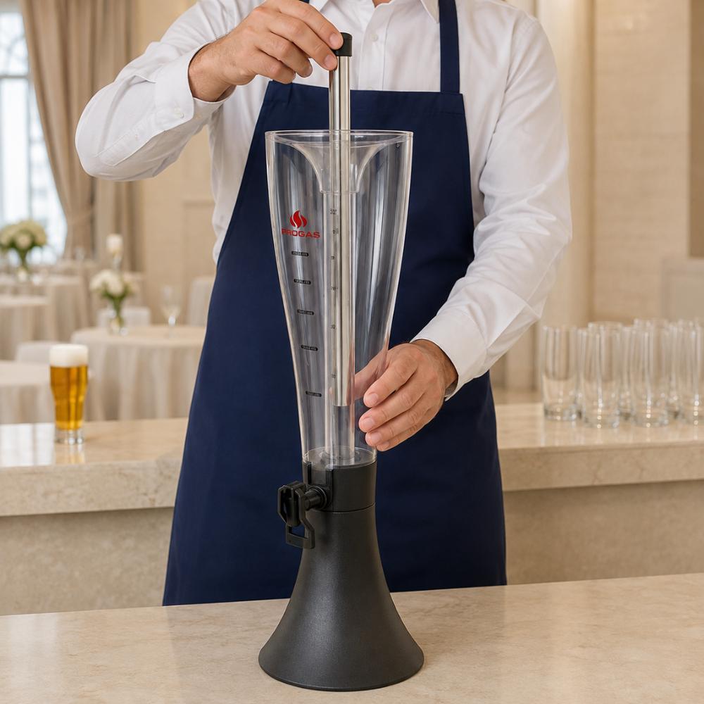 Refil Aço Inox Torre de Chopp 2,5 e 3,5l - Progás P43337