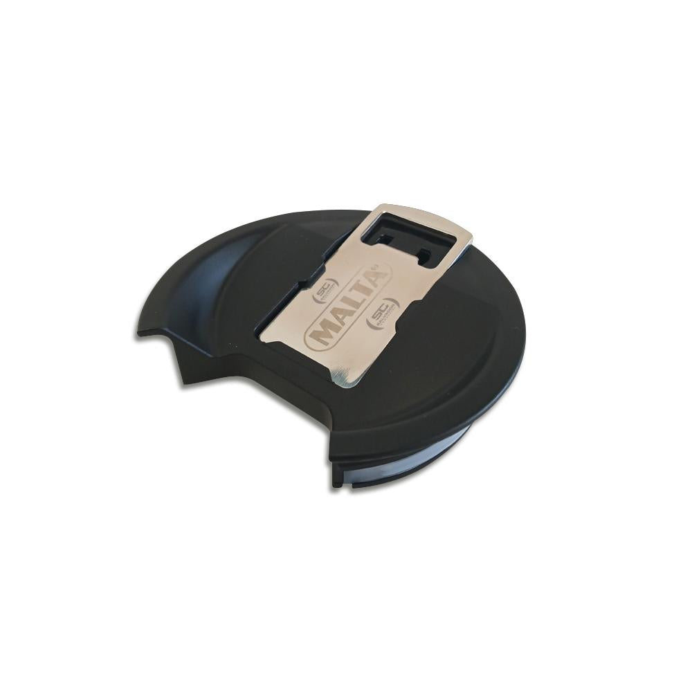 Copo Térmico Para Cerveja Chopp Gelado Em Inox 473ml Cqs 5746 Vermelho Com Tampa e Abridor - Malta
