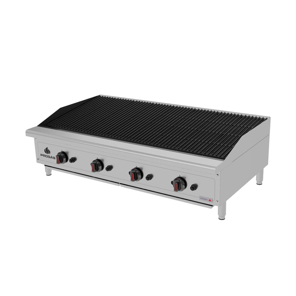 Char broiler Chapa Churrasqueira Profissional Inox Lanchonetes a Gás 120cm Pro-120cb - Progás P44605