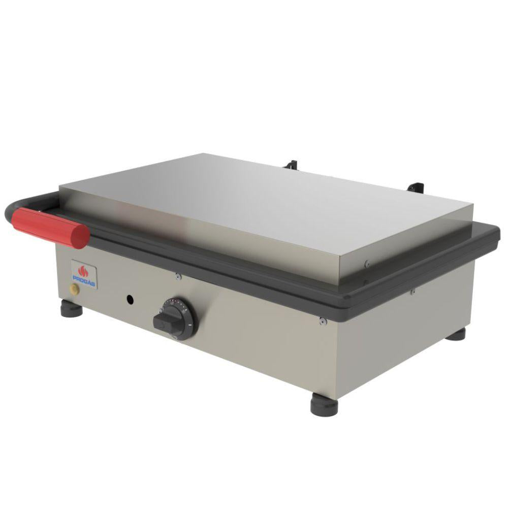 Chapa Sanduicheira Elétrica Com Prensa Profissional Grill Simples PR-500E - Progás