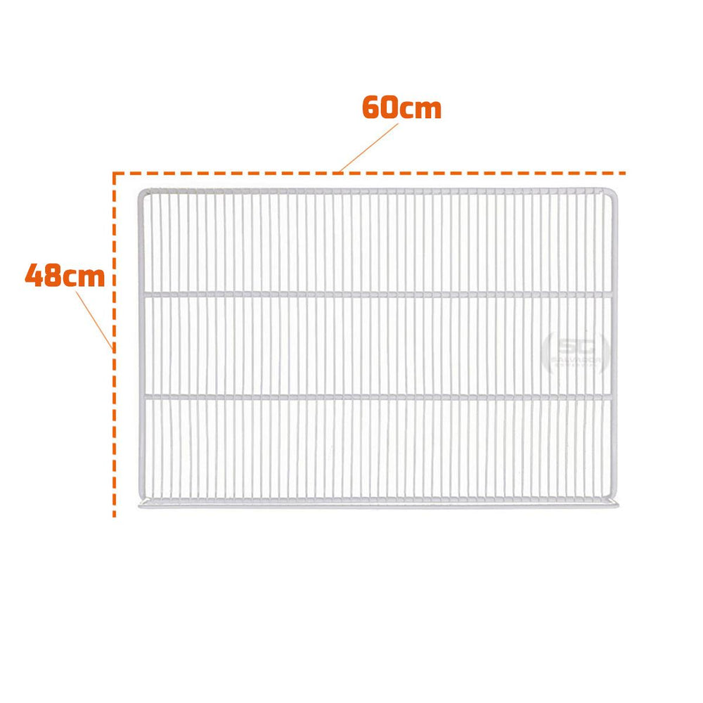 Grade Prateleira Para Visa Branca Modelo 60x48 VCC600S Com Suportes - Refrimate