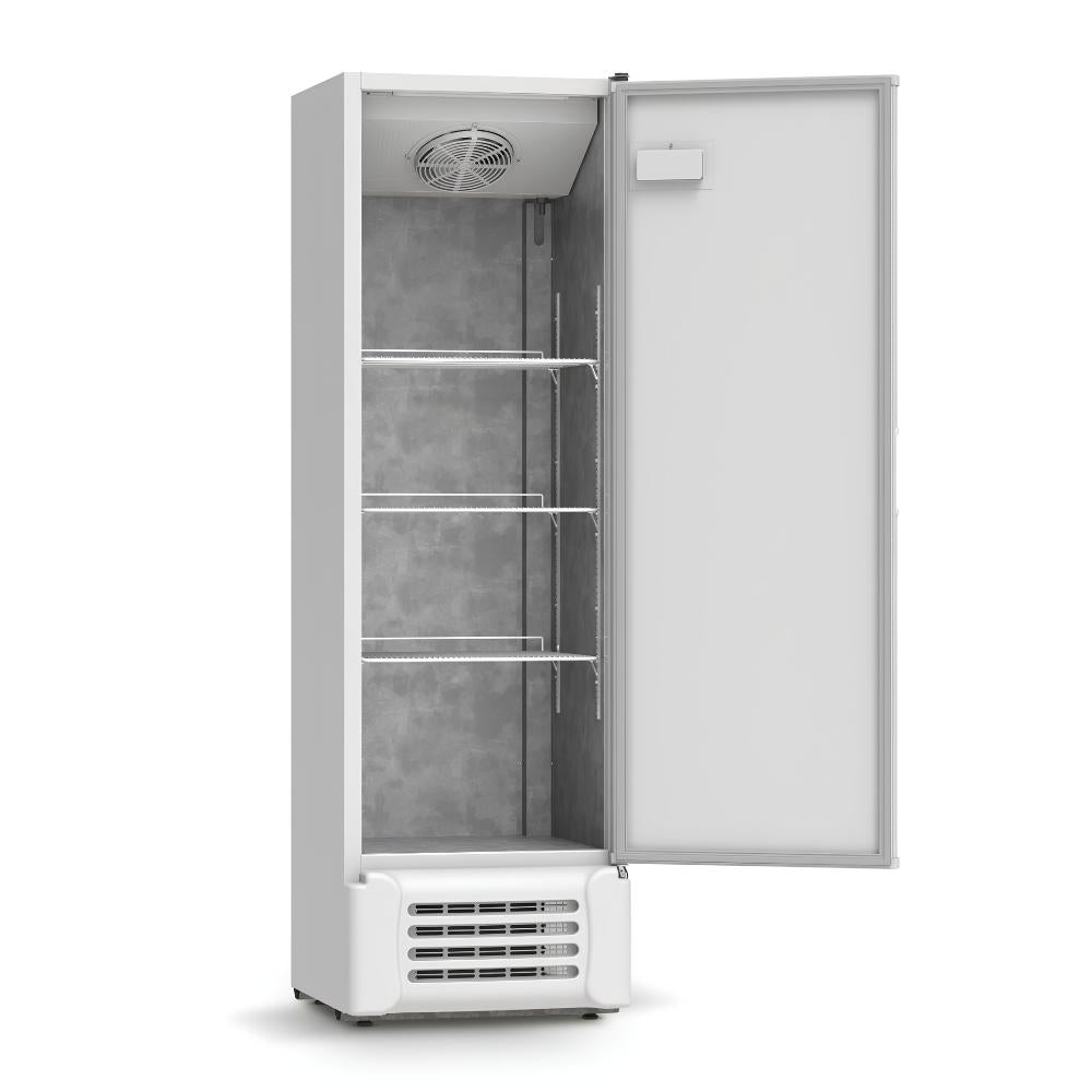 Visa Cooler Expositor Cervejeira 400 Lts Porta Solida VCC400S Branca Adesivada - Refrimate