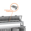 Balcão de Serviço Refrigerado Condimentador 2,50m, Bsrc 2500 - Refrimate