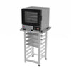 Forno Turbo Prp-004 Plus 127v Preto + Bancada Mes-004 Progás + 4 Assadeiras Cimapi