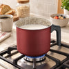 Fervedor Alumínio 12cm 1,1 l Interno e Externo Antiaderente Starflon Vermelho - Tramontina 20329712
