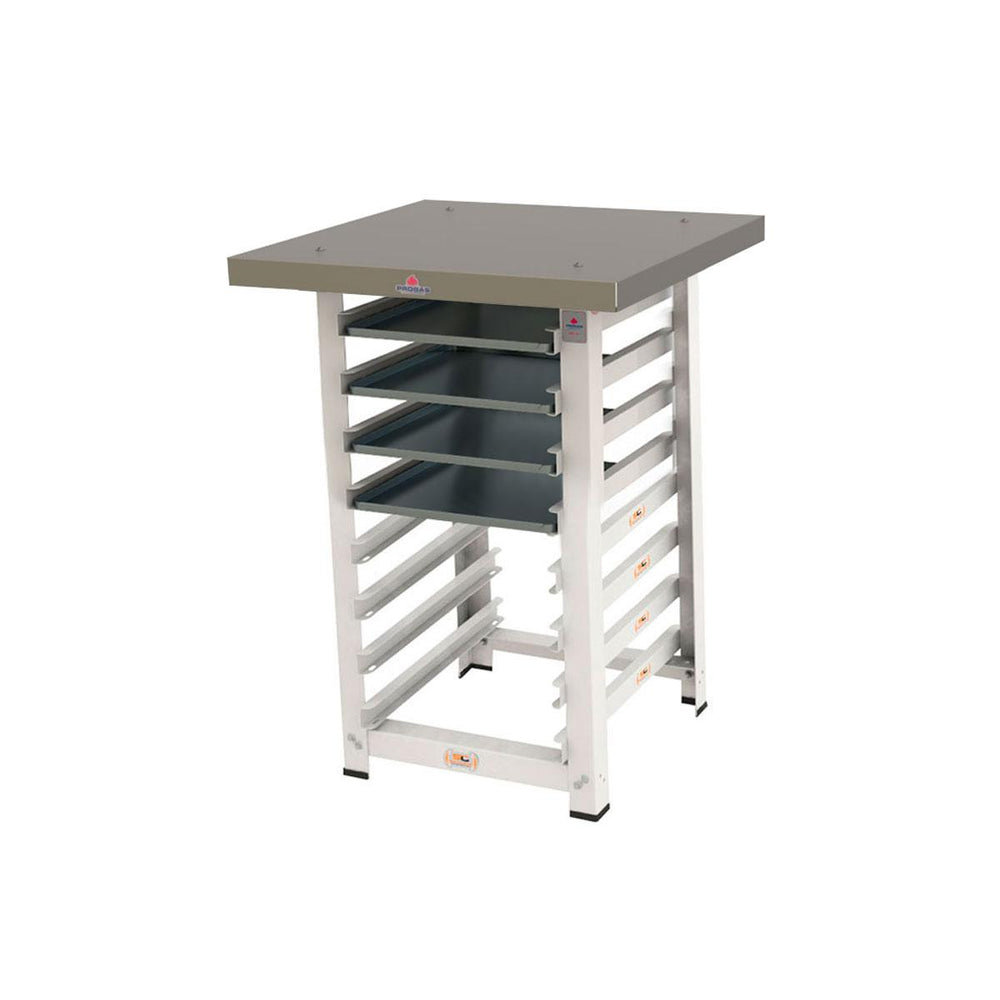 Conjunto de Bancada 8 Níveis Para PRP-004 Com 4 Assadeiras Lisas 35x35 - Progás