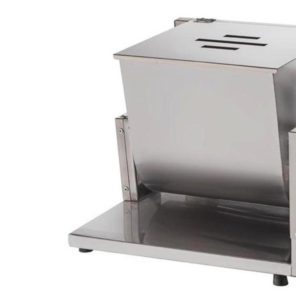 Misturador Inox 15 Kg Com Motor Duplo Para Mistura De Carnes Bivolt - Malta 3101097