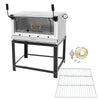 Kit - Forno Gás Industrial Roma Inox Firi90 + Grade Extra + Kit Gás