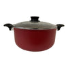 Semi - Panela Paris Alumínio Antiaderente Starflon Max Vermelho 28cm 8l Patv5 - Tramontina 28524728
