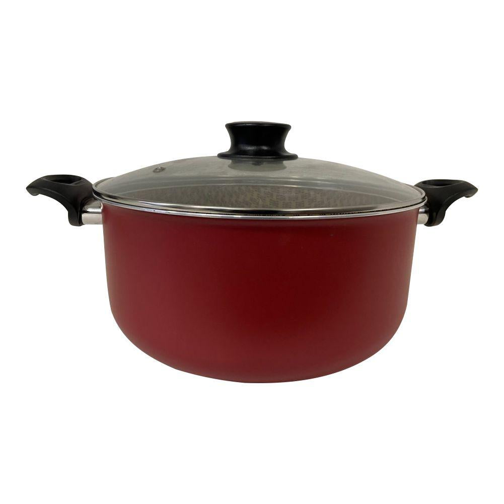 Semi - Panela Paris Alumínio Antiaderente Starflon Max Vermelho 28cm 8l Patv5 - Tramontina 28524728