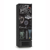 Visa Cooler Expositor Cervejeira 400 Lts Porta Solida VCC400S Preta Adesivada - Refrimate