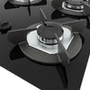 Fogão Cooktop Vidro Gás 4B Simp 1B Tripla Safe Ferro Flange Inox SAFE5D Bivolt - Nardelli 27011601-00